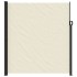 Toldo lateral retráctil crema 220x500