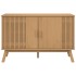 Aparador OLDEN madera maciza de pino marrón 114x43x73,5