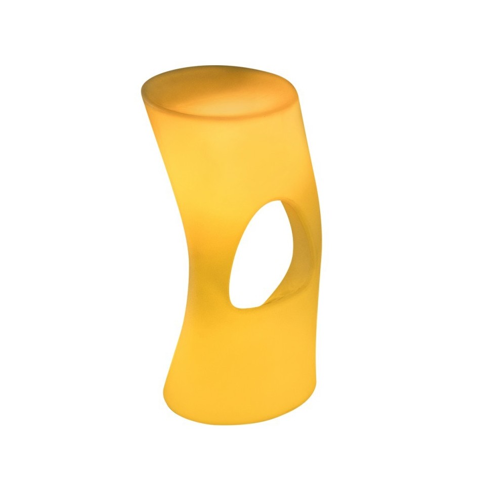 Taburete con luz RGBW, modelo Bled