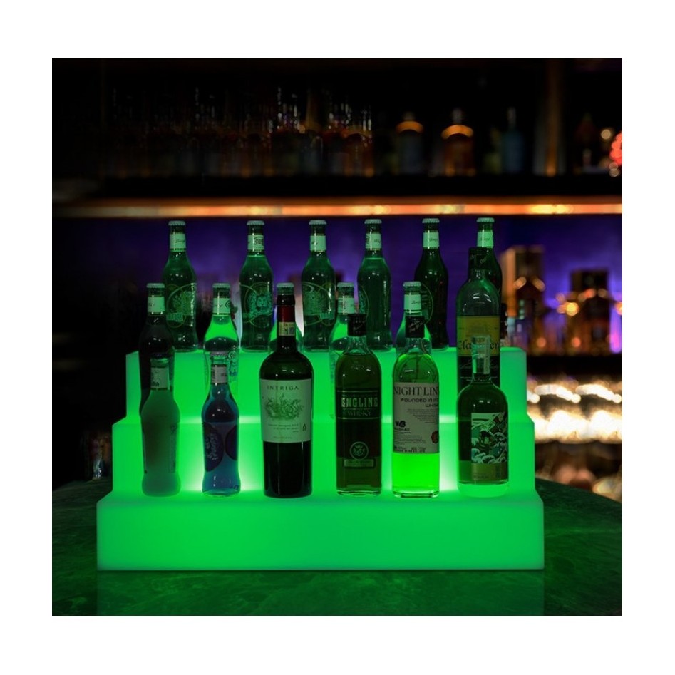 Botellero con luz RGBW, modelo Bled