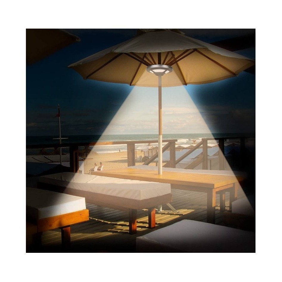 Luminaria Led recargable para sombrillas, modelo Bled