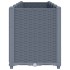 Jardinera PP gris 160x40x53