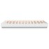 Estructura de cama con luces LED blanco 120x190
