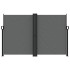Toldo lateral retráctil antracita 160x1200