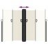 Toldo lateral retráctil crema 180x1200