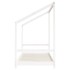 Estructura de cama para niños madera de pino blanco 90x200