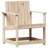 Juego de muebles de jardín 3 piezas madera maciza de