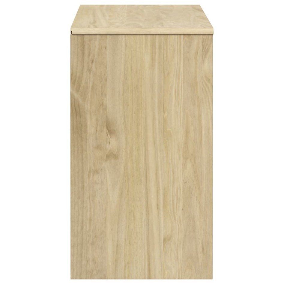 Aparador SAUDA madera maciza pino color roble 114x43x75,5