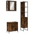 Set de muebles baño 3 pzas madera contrachapada roble