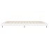 Estructura de cama madera de ingeniería blanco brillo