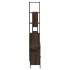 Set de muebles baño 3 pzas madera contrachapada roble