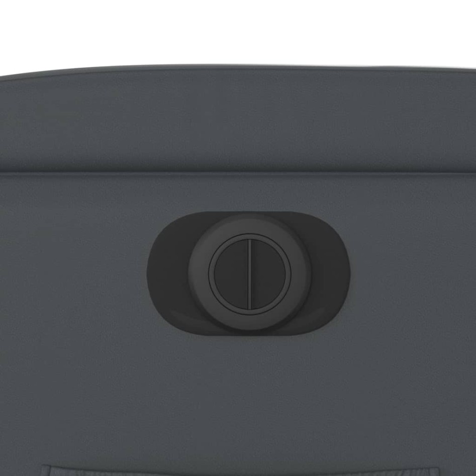 Sillón reclinable eléctrico de cuero sintético