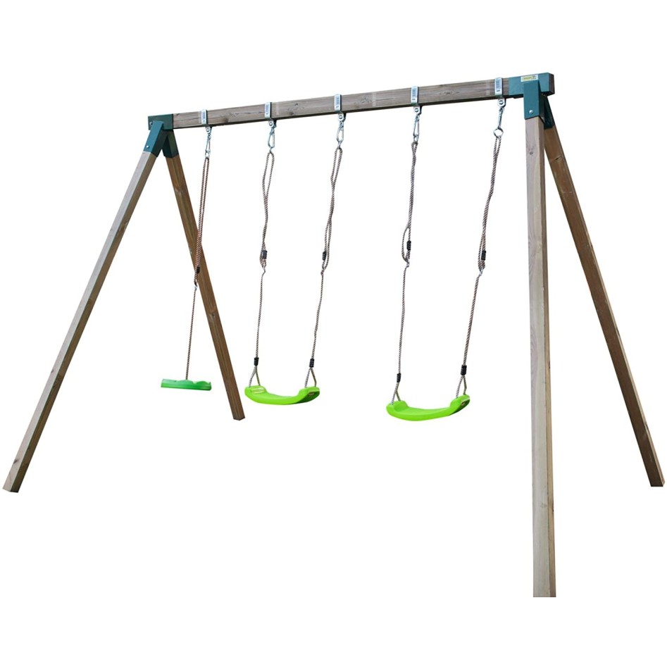 Columpio madera cuadrada  Kai