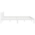 Estructura de cama de madera maciza de pino blanco 140x200