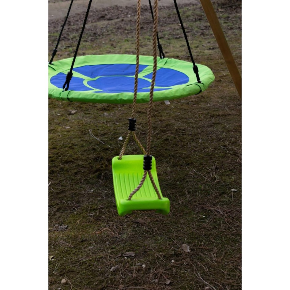 Columpio madera cuadrada Akina