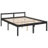 Cama matrimonio personas mayores cabecero madera maciza