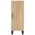 Aparador de madera contrachapada roble Sonoma 34,5x34x180