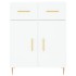 Aparador alto madera contrachapada blanco 69,5x34x180