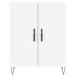Aparador alto madera contrachapada blanco 69,5x34x180