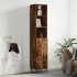 Aparador de madera contrachapada roble ahumado 34,5x34x180
