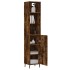 Aparador de madera contrachapada roble ahumado 34,5x34x180