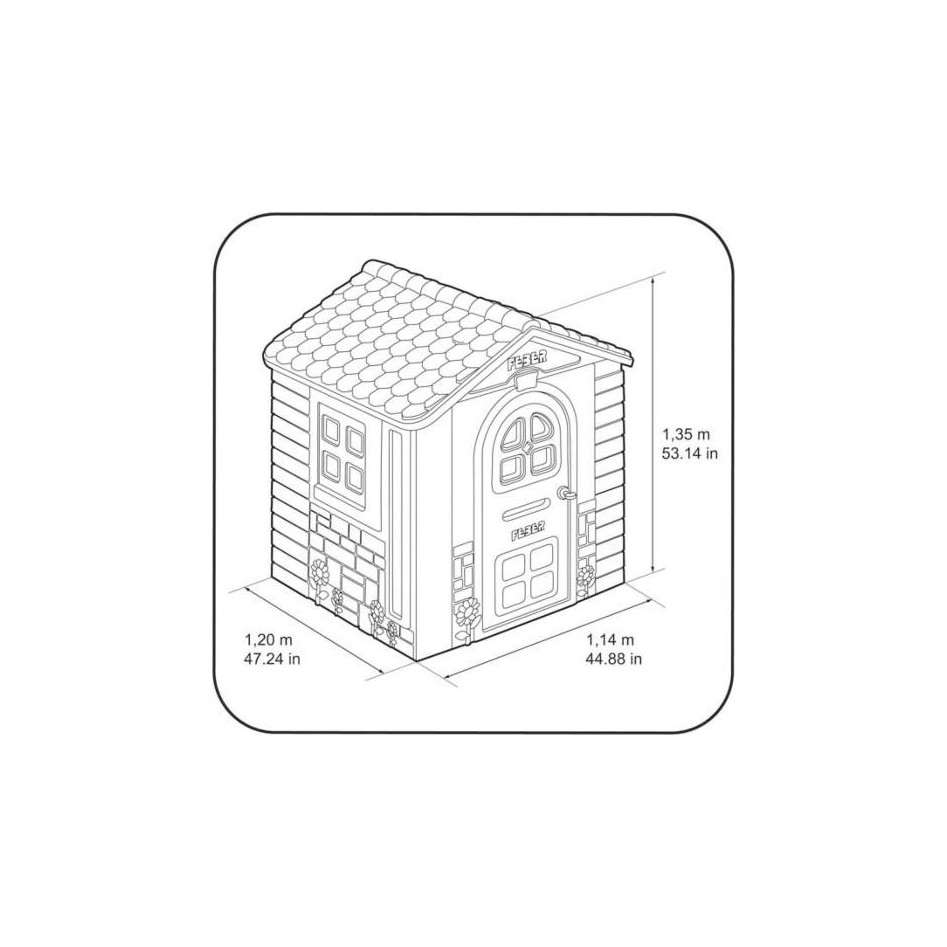 Casita Infantil Wonderland