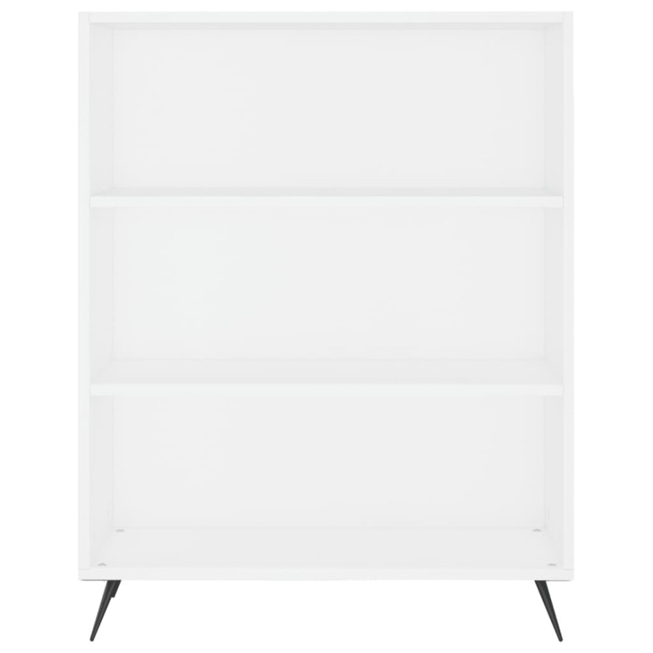 Aparador alto madera de ingeniería blanco 69,5x32,5x180