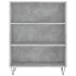 Aparador alto madera ingeniería gris hormigón 69,5x32,5x180