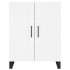 Aparador alto madera contrachapada blanco 69,5x34x180