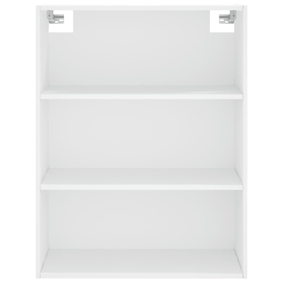 Aparador alto madera contrachapada blanco 69,5x34x180