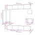 Set de muebles de TV 8 pzas madera contrachapada roble
