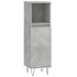 Set de muebles baño 3 pzas madera contrachapada gris