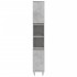 Set de muebles baño 3 pzas madera contrachapada gris