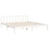 Estructura cama de matrimonio con cabecero madera maciza