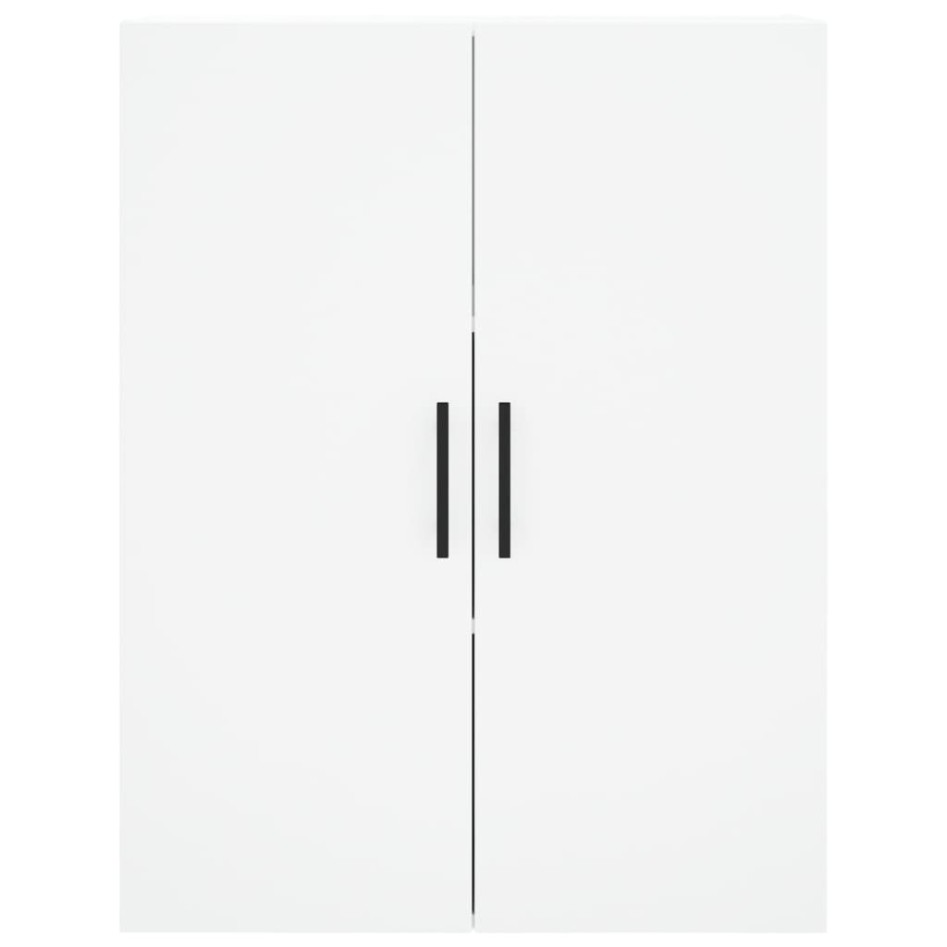 Aparador alto madera contrachapada blanco 69,5x34x180