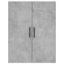 Aparador alto madera contrachapada gris hormigón 69,5x34x180