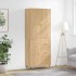 Aparador alto madera contrachapada color roble 69,5x34x180