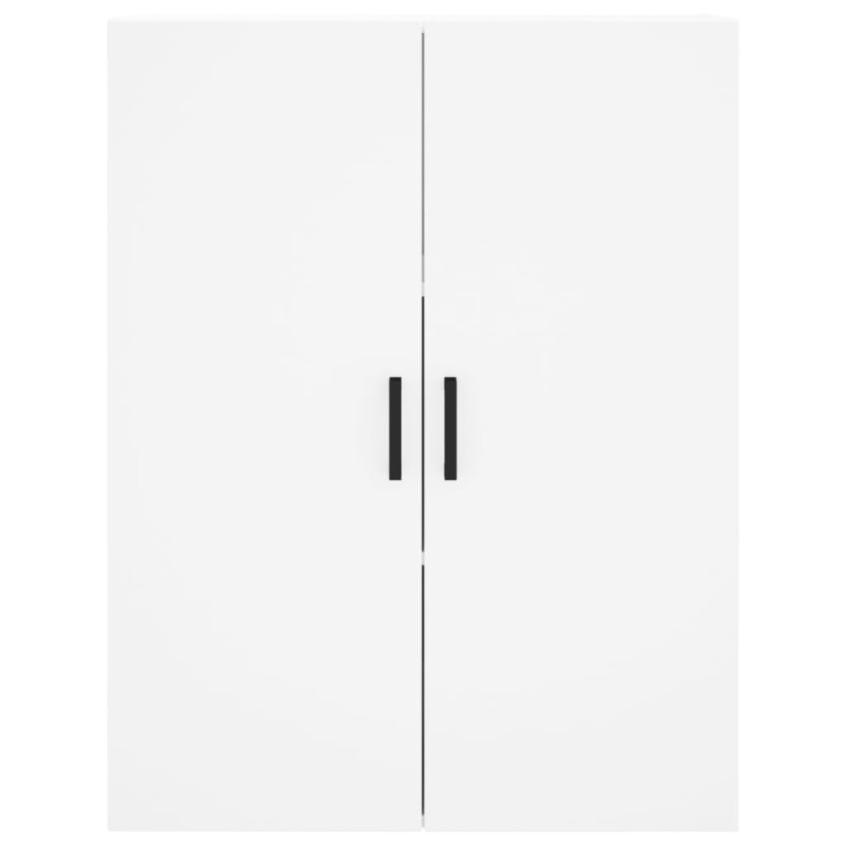 Aparador alto madera contrachapada blanco 69,5x34x180