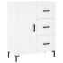 Aparador alto madera contrachapada blanco 69,5x34x180