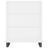 Aparador alto madera contrachapada blanco 69,5x34x180