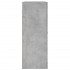 Armarios de pared 2 uds madera de ingeniería gris