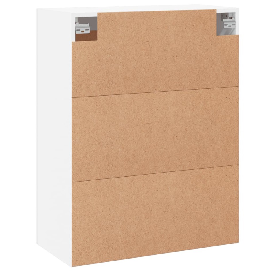 Armarios de pared 2 uds madera de ingeniería