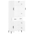 Aparador alto madera contrachapada blanco 69,5x34x180