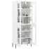 Aparador alto madera contrachapada blanco 69,5x34x180