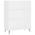Aparador alto madera contrachapada blanco 69,5x34x180