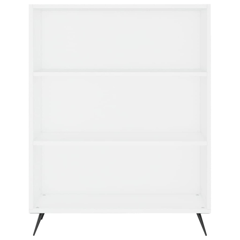 Aparador alto madera contrachapada blanco 69,5x34x180