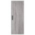 Aparador alto madera contrachapada gris Sonoma 34,5x34x180