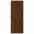 Aparador alto madera contrachapada roble marrón 34,5x34x180