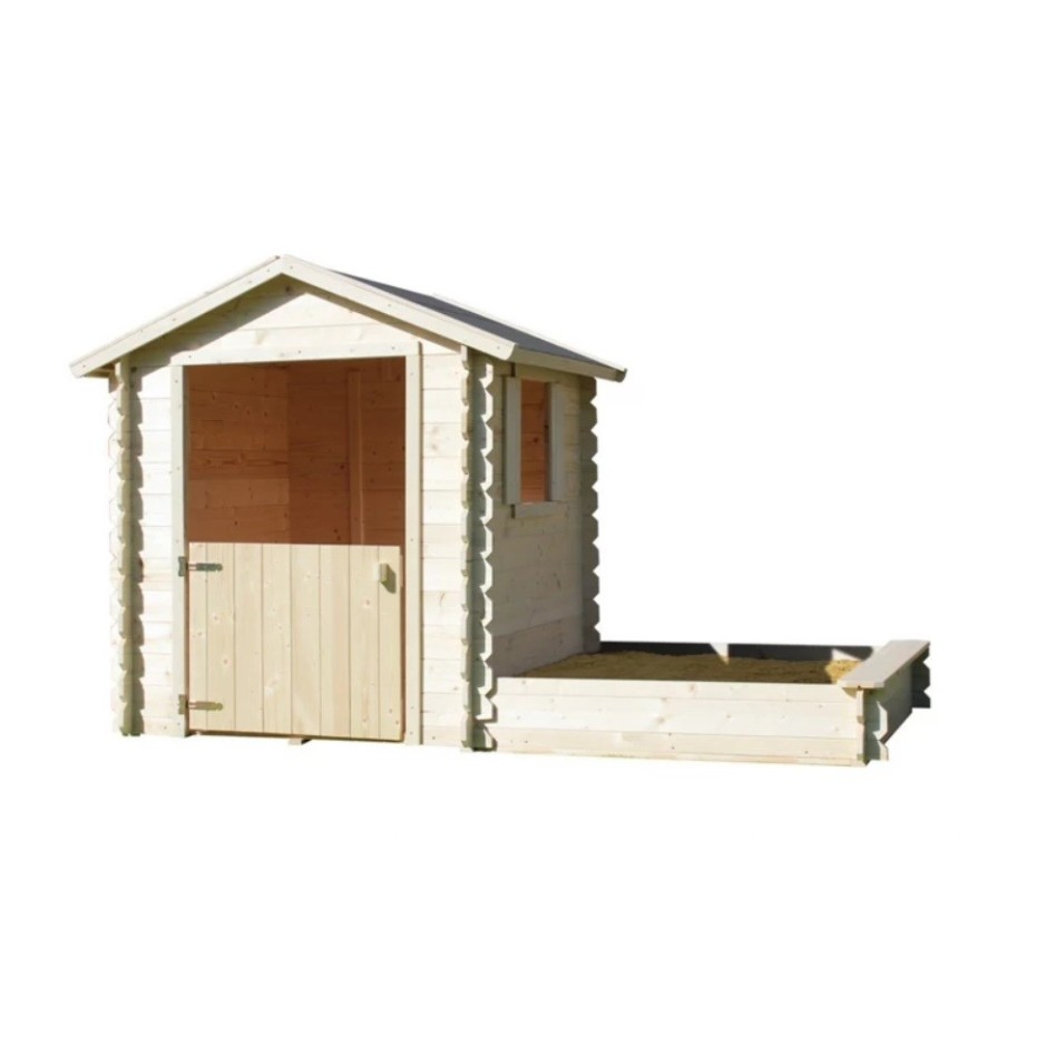 Casita infantil de madera Suiza