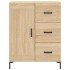 Aparador alto madera contrachapada color roble 69,5x34x180
